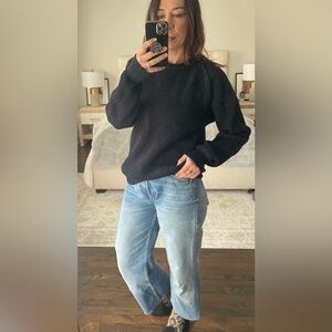 Woodstock by Bernard Vintage Wool Blend Rib Knit Sweater